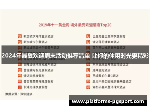 2024年最受欢迎周末活动推荐清单 让你的休闲时光更精彩